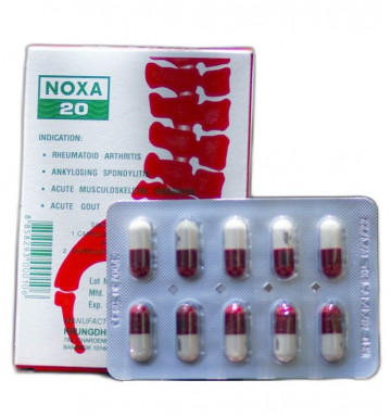 Капсулы для лечения суставов Noxa 20 (Нокса 20) 10 капсул