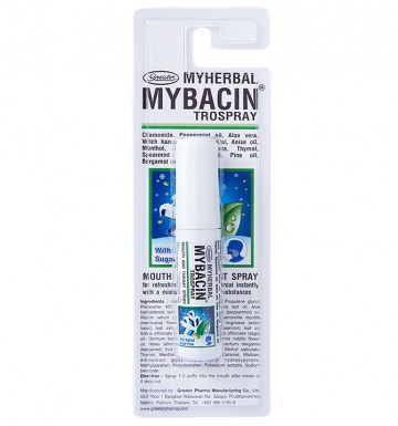 Спрей от боли в горле с охлаждающим эффектом Mybacin Trospray