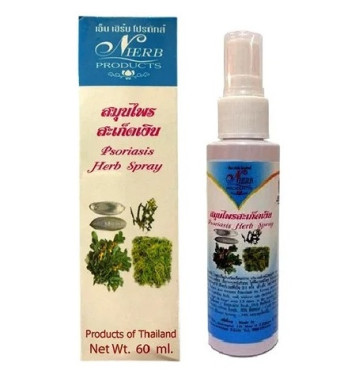 Травяной спрей против экземы, нейродермита и псориаза 60 или 120 мл