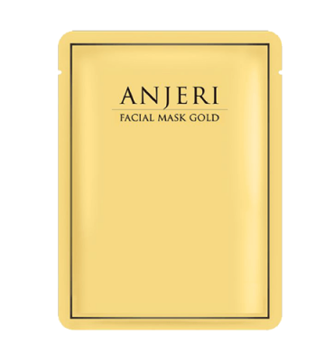 Омолаживающая lux маска c коллоидным золотом Anjeri Gold 1 или 10 шт