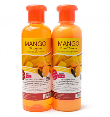 Шампунь и кондиционер с манго Banna 360 и 360 мл