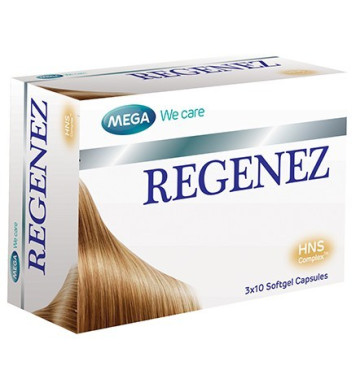 Витамины для укрепления волос Mega Regenez 30 капсул