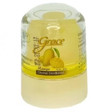 Минеральный дезодорант с манго Grace 40, 70 или 120 гр