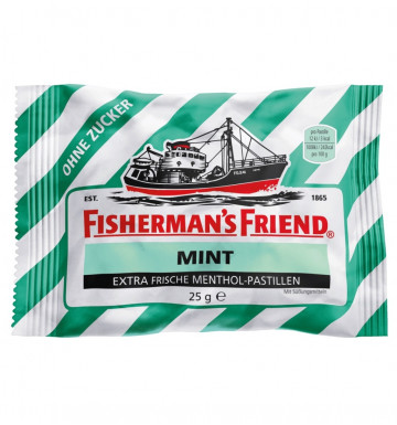 Конфеты от кашля и боли в горле Fisherman's Friend 25 гр 3 вкуса
