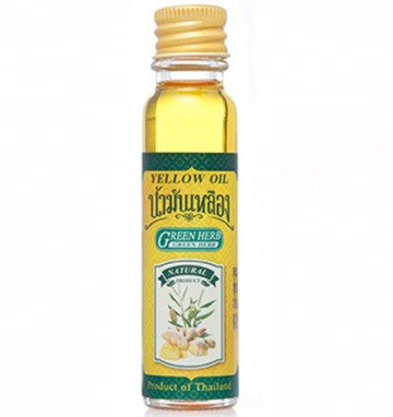 Тайское масло против гайморита и заложенности носа Green Herb 24 мл