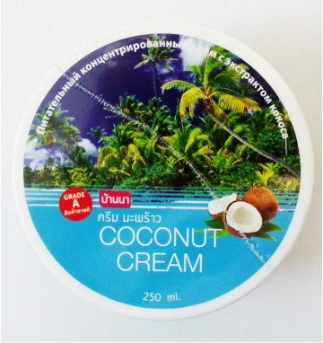 Подтягивающий крем с кокосовым маслом