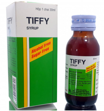 Сироп от простуды Tiffy dey без сахара 60 мл