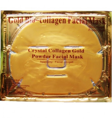 Золотая коллагеновая маска для лица