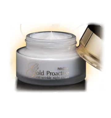 Ночной крем с миндалем и золотом Gold Proactive Mistine 30 гр