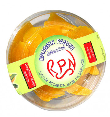 Сушеное манго 130 гр 20% сахара