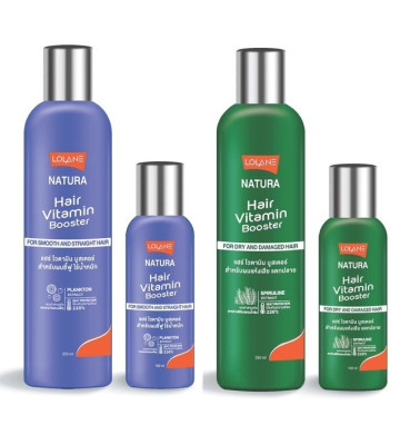 Витаминная сыворотка для сухих и повреждённых волос Lolane Natura 100 или 250 мл 2 вида