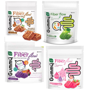 Жевательный мармелад – клетчатка для ЖКТ с фруктами и кокосовым маслом Handy Herb 4 шт 22 гр 4 вкуса