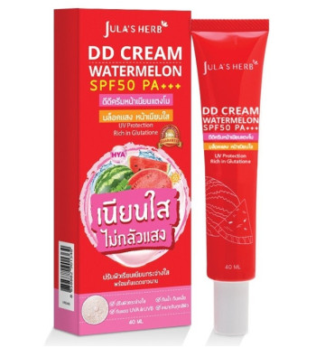 Солнцезащитный арбузный DD крем для лица SPF 50 PA+++ 8 или 40 мл