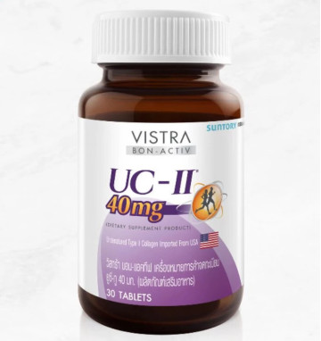 Коллаген 2 типа для поддержки здоровья суставов TYPE Vistra 30 таблеток