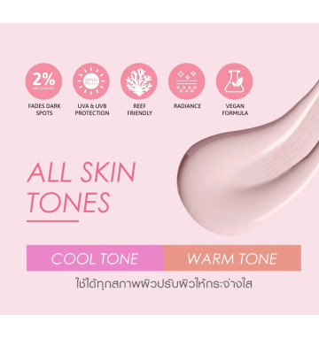 Солнцезащитный праймер для лица Glow CC SPF 50+ PA++++ Cathy Doll 6 или 40 мл