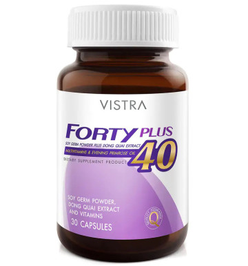 Витаминный комплекс для женщин старше 40 Forty Plus Vistra 30 капсул