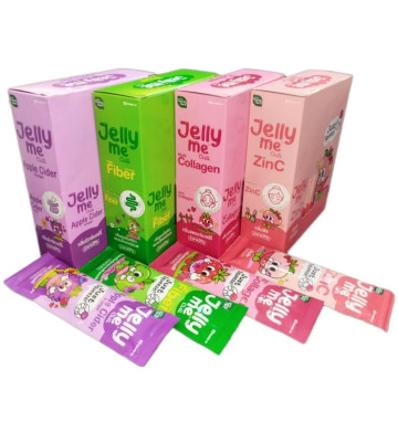 Жевательные желе – пребиотик для пищеварения и очищения организма Jelly Me Fiber 12 шт по 30 гр