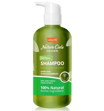 Питающий шампунь для жирных волос и кожи головы Lolane 280 мл