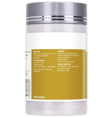 Прополис в капсулах Премиум Propolis 3800 Healthy Care 200 шт