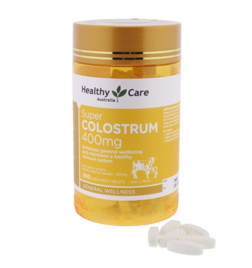 Колострум Молозиво Colostrum Healthy Care 400 мг 200 капсул