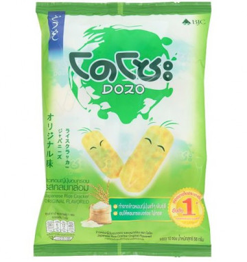Японские Рисовые Крекеры Dozo 3 вкуса