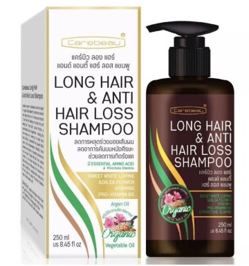 Шампунь для роста и предотвращения выпадения волос Carebeau 250 мл