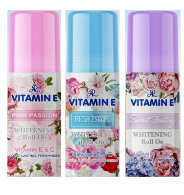 Цветочный дезодорант с витаминами Е и С Aron 75 мл 3 аромата